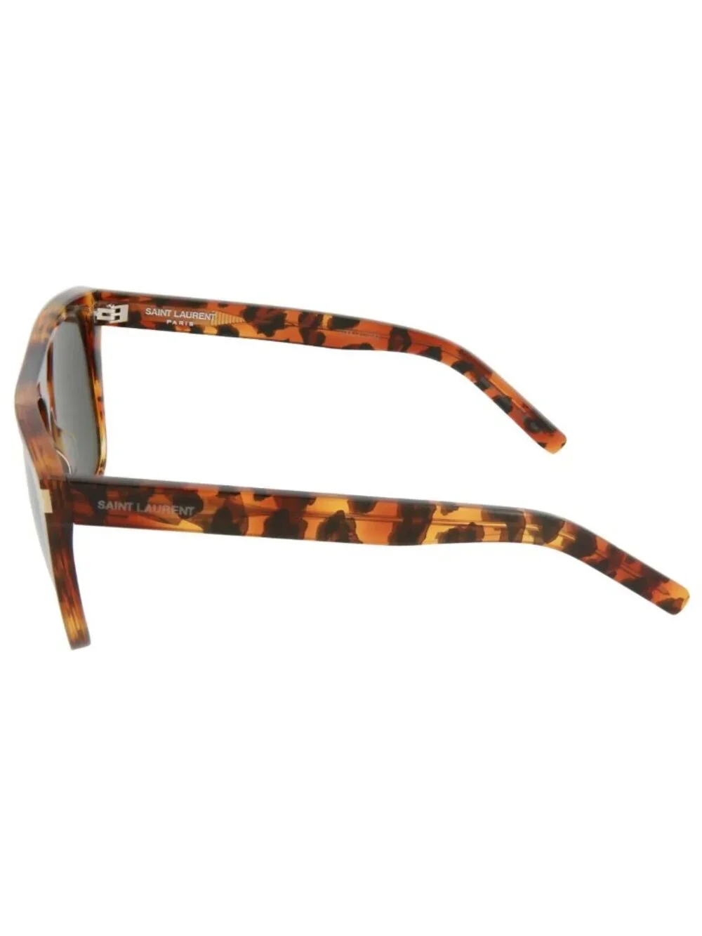 New Saint Laurent Women's Sunglasses Square Rectangle Acetate Frame Unisex Grey